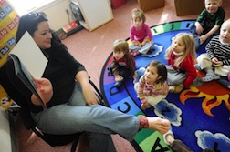 Picture of work benefiting from earning an Early Childhood Education Certificate at CMC. 