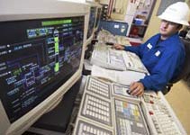 Picture of a student working towards his Industrial Instrumentation Controls Technician Certificate at CMC.